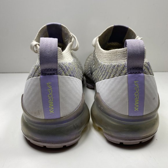 NIKE AIR VAPORMAX FLYKNIT 3 TRUE WHITE WOMENS SIZE 7.5 ** READ DESCRIPTION ** - Picture 6 of 9